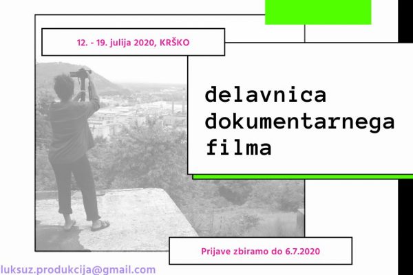 Dokku 2020 – delavnica dokumentarnega filma v Krškem