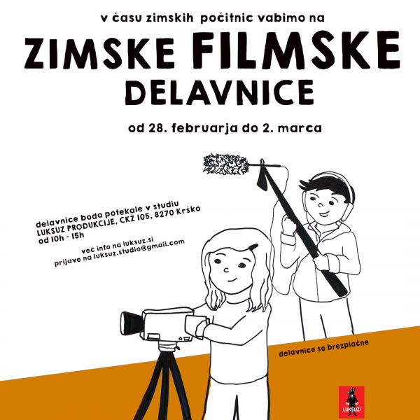 Prijavi se na zimske filmske delavnice