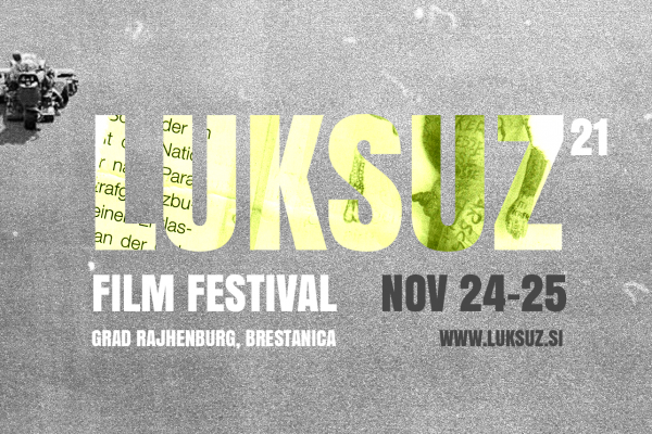 LUKSUZ FESTIVAL POCENI FILMA 2023:  Grad Rajhenburg, Brestanica, 24.-25. november 2023