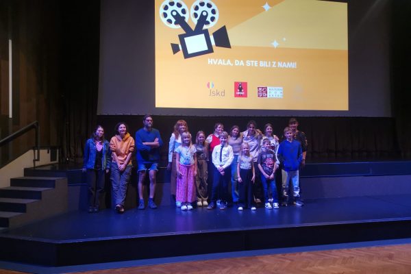 Projekcija filmov poletnih delavnic v Kulturnem domu Krško